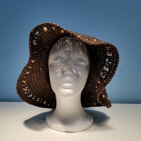Beaded sun hat. - Picture 3 of 5